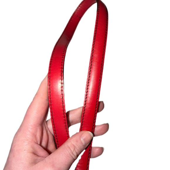 Vintage Louis Vuitton Epi Mini Saint Cloud Castilian Red PM - Picture 11 of 15